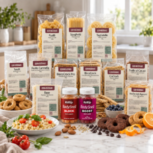 Low Carb 15 Classic EatHealthy con pasta low carb, snack, prodotti da colazione e supergelee BODYsnell